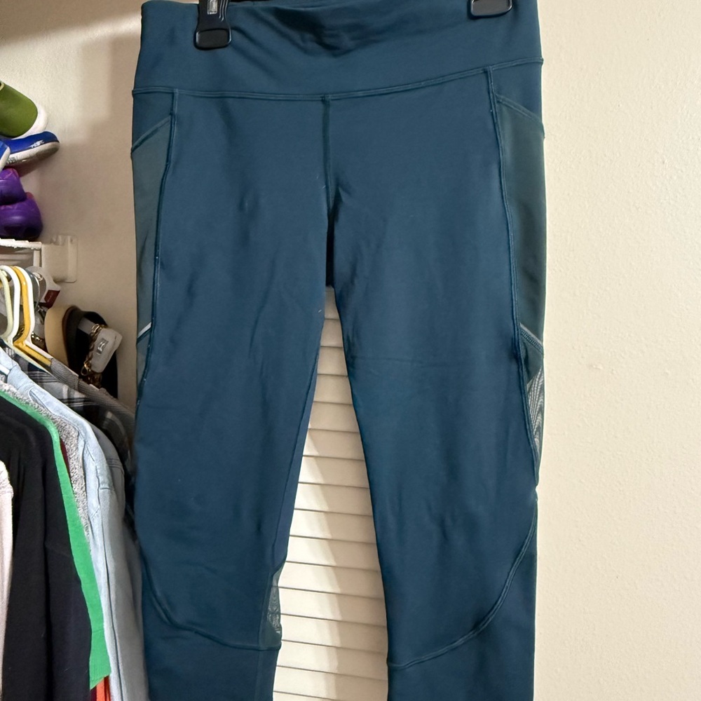 Lululemon Size 10 Teal Leggings